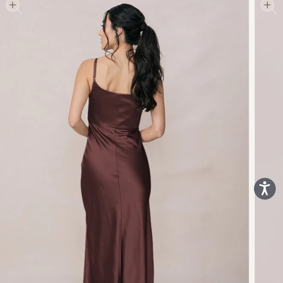 Revelry Skye Satin Dress - Picture 2 of 3